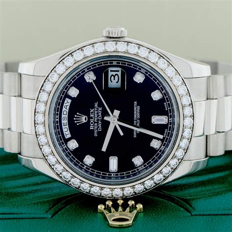 white gold rolex president watch 41mm price|41 presidential rolex price.